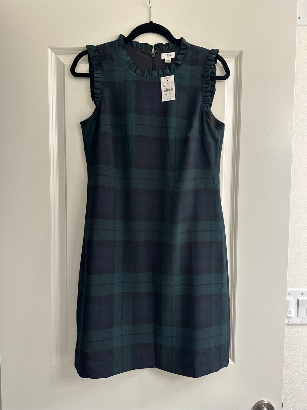 NWT J Crew Factory Ruffleneck Dress